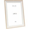 Deknudt Houten lijst S68VG1 wit-natuur 20x30 cm