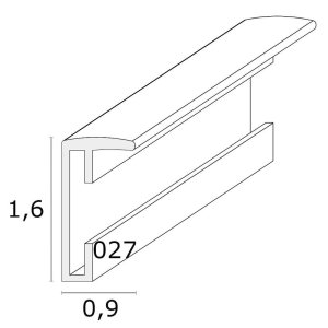 Deknudt Aluminium Fotolijst S027 roségoud 10x15 cm