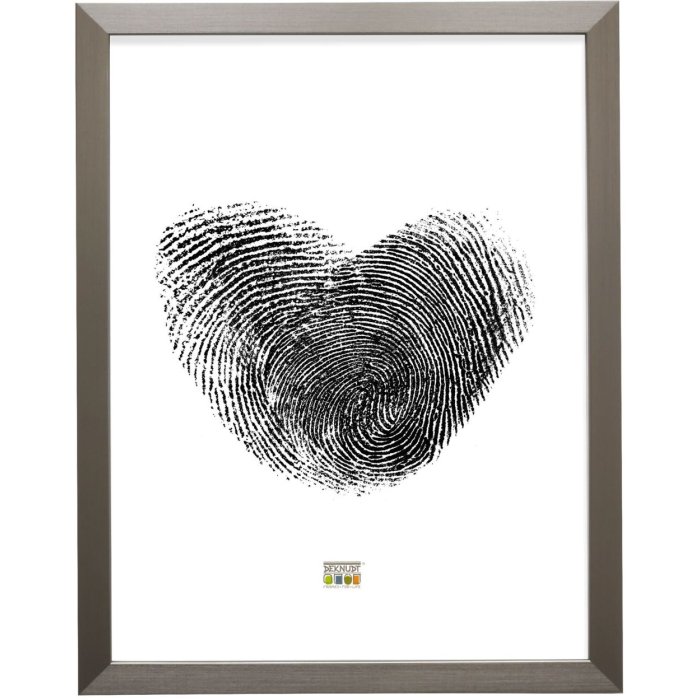 Deknudt kunststof lijst S41VD1 zilver 29,7x42 cm DIN A3 documentenlijst