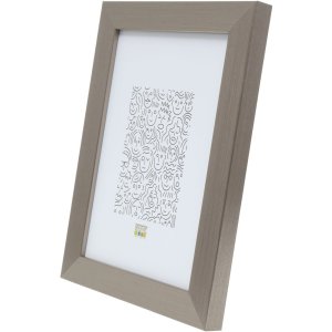 Deknudt kunststof lijst S41VD1 zilver 29,7x42 cm DIN A3 documentenlijst