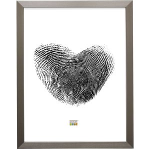 Deknudt kunststof lijst S41VD1 zilver 29,7x42 cm DIN A3 documentenlijst