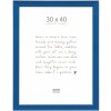 Deknudt Houten lijst S45Y blauw 30x40 cm
