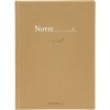 Goldbook Notitieboekje Note to Me Beige 15x22 cm 200 paginas gestippeld