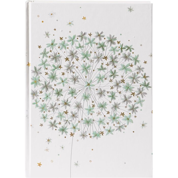 Goldbuch Notitieboek zachte bloem 15x22 cm 200 paginas blanco