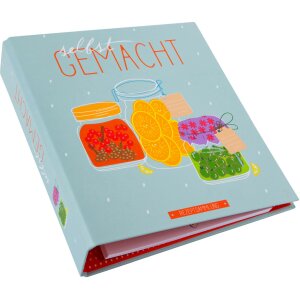 Goldbuch receptenmap zelfgemaakt 21x24 cm 25 vellen