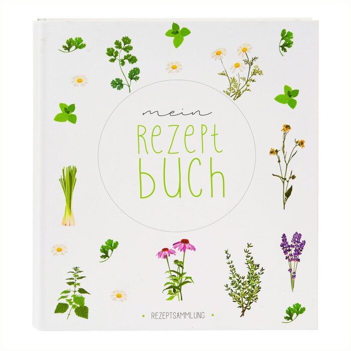 Goldbuch receptenmap Wilde bloemen 21x24 cm 25 vellen