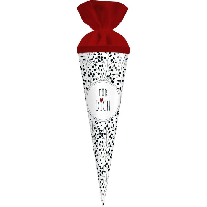 Goldbuch Geschenktas wilde bloemen Schooltas 35 cm met vilten sluiting