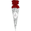 Goldbuch Geschenktas wilde bloemen Schooltas 35 cm met vilten sluiting