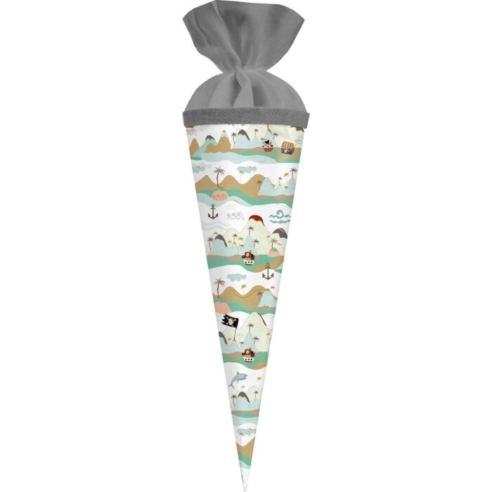 Goldbuch Broers en zussen tas Ahoy! Schoolkegel 35 cm met vilten sluiting