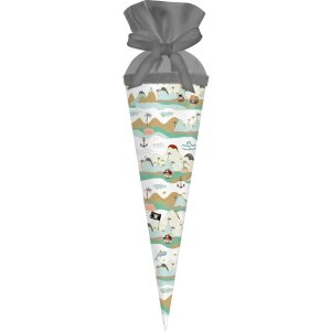 Goldbuch Broers en zussen tas Ahoy! Schoolkegel 35 cm met...