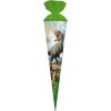 Goldbuch schoolkegel Kreidezeit Dino 70 cm gelakt karton met vilten sluiting