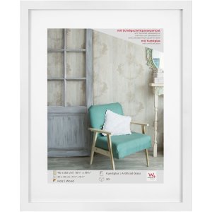 Walther Houten lijst Stockholm 40x50 cm met Passepartout Acrylglas