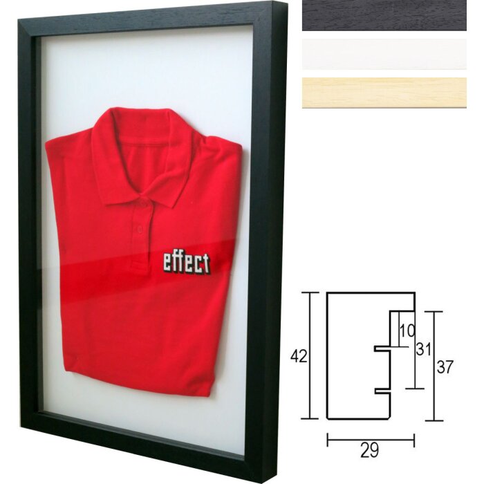 Efffect Houten Lijst Profiel 55 Jersey Lijst 50x70 cm tot 70x100 cm