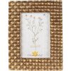Clayre & Eef 2F1020 Fotolijst 17x1x21 cm - 10x15 cm Goudkleurig