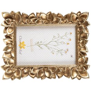 Clayre & Eef 2F1022 Fotolijst goud 16x2x21 cm voor foto 10x15 cm