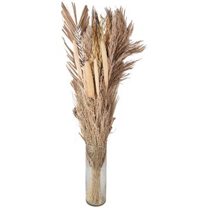 Clayre & Eef 5DF0002 Gedroogde bloem 25x8x100 cm Beige