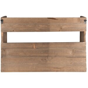 Clayre & Eef 5H0641 Wandplank 60x12x42 cm Bruin