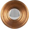 Clayre & Eef 62S201GO Spiegel Ø 19x7 cm Goudkleurige Ronde Wandspiegel