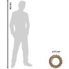 Clayre & Eef 62S278 Spiegel Ø 31x2 cm Goudkleurig