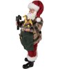 Clayre & Eef 65225 Decoratie Kerstman 16x8x28 cm Groen