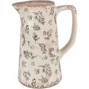 Clayre & Eef 6CE1547 Decoratie Pot 15x10x19 cm Groen...