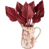 Clayre & Eef 6CE1550L Decoratie Pot 20x14x23 cm Roze - Beige