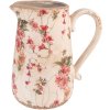 Clayre & Eef 6CE1550M Decoratie Pot 16x12x18 cm Roze - Beige
