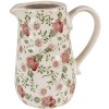 Clayre & Eef 6CE1563M Decoratie Pot 16x11x18 cm Roze - Beige