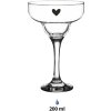 Clayre & Eef 6GL4375 Margaritaglas transparant Ø 7x17 cm 200 ml
