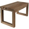Clayre & Eef 6H2205 Bloembak 38x18x19 cm Bruin Rechthoekig