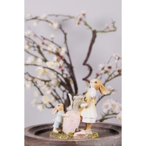 Clayre & Eef 6PR3844 Decoratie Konijn 12x6x13 cm...