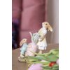 Clayre & Eef 6PR3844 Decoratie Konijn 12x6x13 cm Bruin-Geel