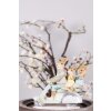 Clayre & Eef 6PR3845 Decoratie Konijn 17x7x15 cm Groen-Bruin