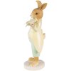 Clayre & Eef 6PR3850 Decoratie Konijn Geel Groen 8x5x16 cm Polyresin