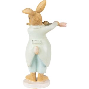 Clayre & Eef 6PR3852 Decoratie Konijn 8x5x16 cm Groen-Bruin
