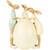 Clayre & Eef 6PR3856 Decoratie Konijn 13x9x17 cm Groen-Geel