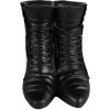 Clayre & Eef 6PR3890 Decoratieschoenen 15x12x15 cm Zwart-Wit