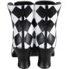 Clayre & Eef 6PR3890 Decoratieschoenen 15x12x15 cm Zwart-Wit