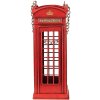 Clayre & Eef 6Y4948 Flessenhouder Telefoon Box 11x11x29 cm Rood