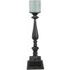 Clayre & Eef 6Y5321 Kandelaar 15x15x50 cm Grijs