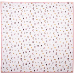 Clayre & Eef BPD05 Tafelkleed 150x250 cm Beige - Roze...