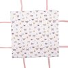 Clayre & Eef BPD47 Broodmand 35x35x8 cm Beige - Roze