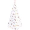 Clayre & Eef BPD48 Keukendoek Ø 80 cm Beige - Roze Ronde Theedoek