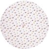 Clayre & Eef BPD48 Keukendoek Ø 80 cm Beige - Roze Ronde Theedoek