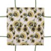Clayre & Eef SUS47 Broodmand 35x35x8 cm Beige-Geel