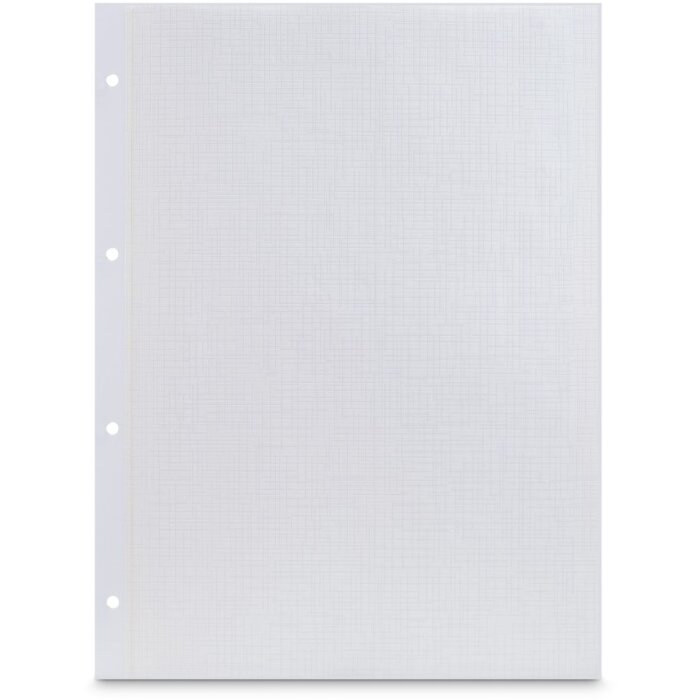 Hama fotokaart met glassine 23,3x31 cm geperforeerd 25 vellen wit