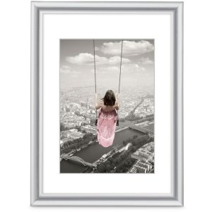 Hama kunststof lijst Swing 15x20 cm zilver polystyreen...