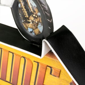 ZEP metalen wanddecoratie Winfield 48x38x5 cm