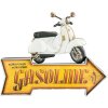 ZEP metalen wanddecoratie Winfield 48x38x5 cm