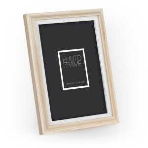 ZEP fotolijst Livorno 10x15 cm natuurlijk hout look smalle lijst displaystandaard